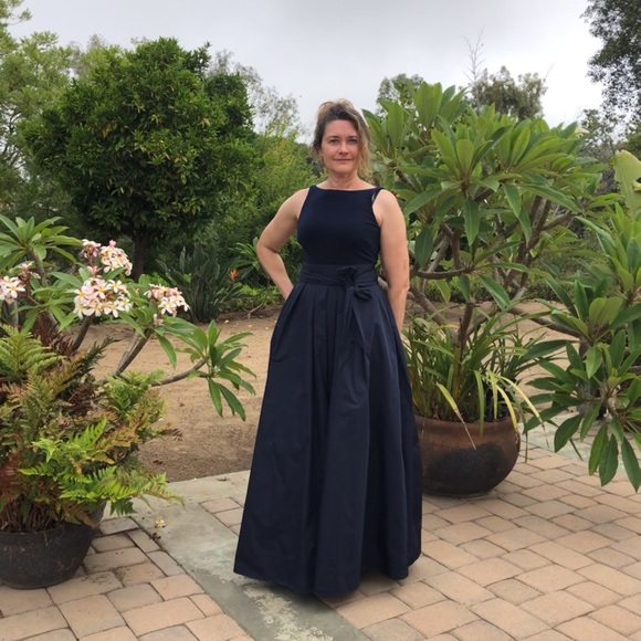 Ralph Lauren Blue Gown - Picture 9 of 9